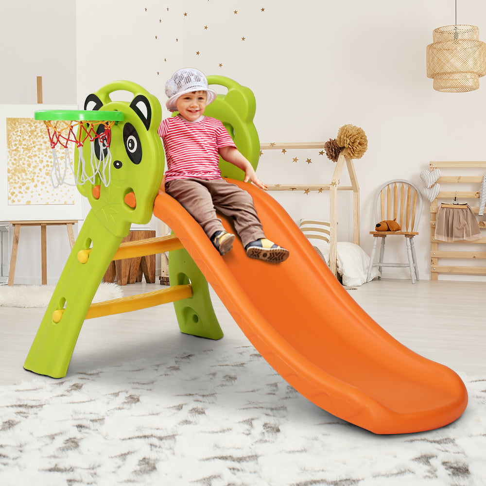Keezi Kids Panda Playground Slide Set