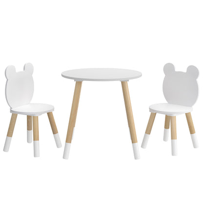 Keezi 3 Piece Kids Table and Chairs Set