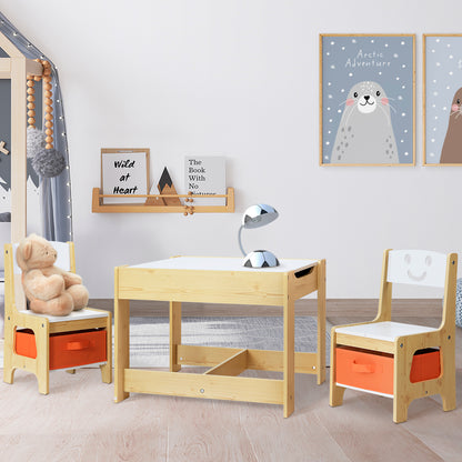 Keezi 3PC Kids Table and Chairs Set