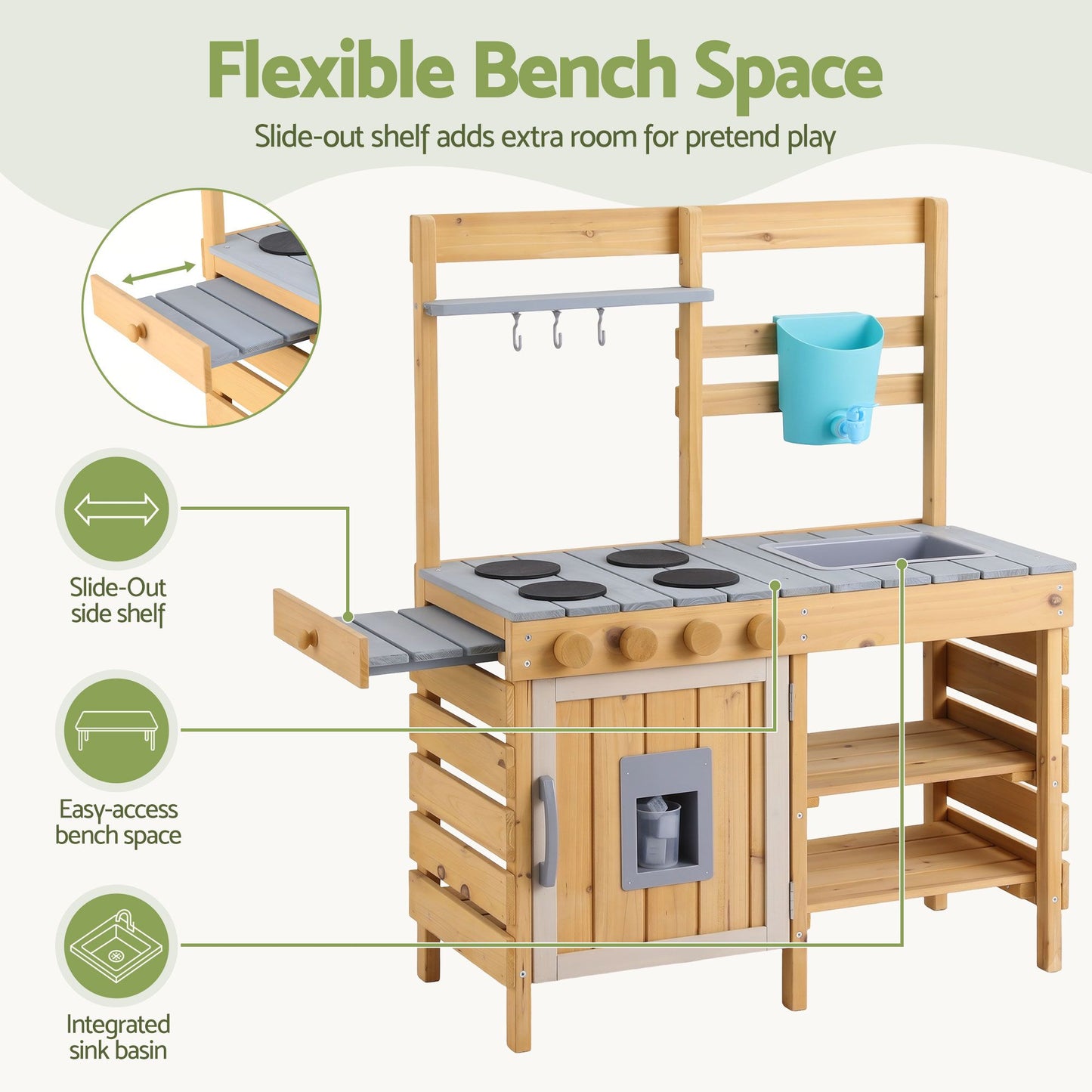 Keezi Kids Kitchen Playset