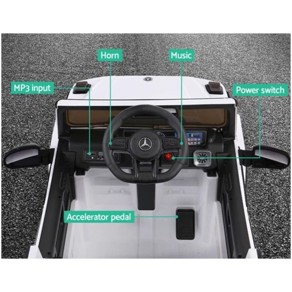 Mercedes-Benz Kids Electric AMG G63 Licensed Ride On Car