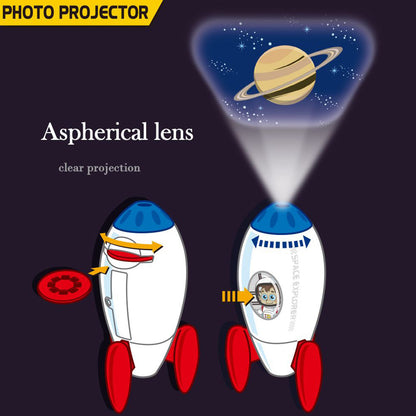 Rocket Projector Night Light