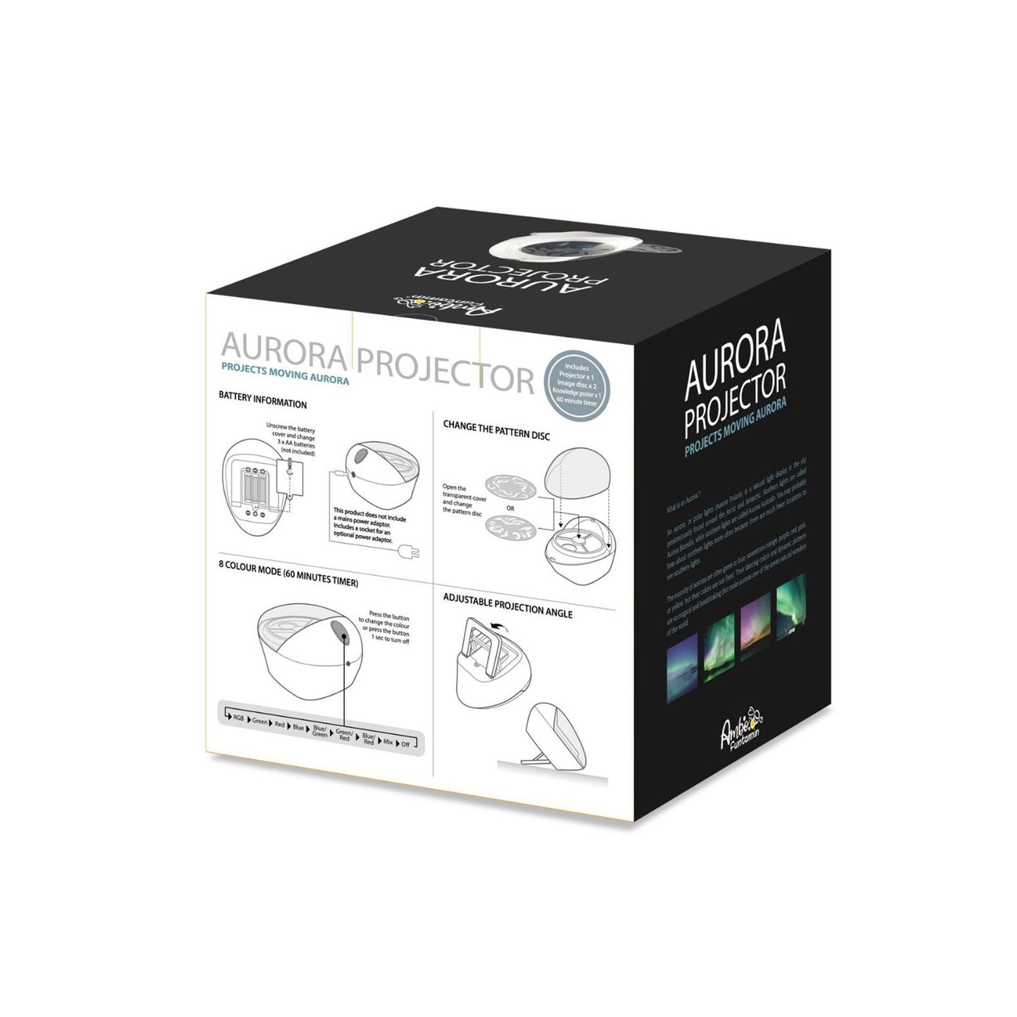 Aurora Projector Moving Night Light