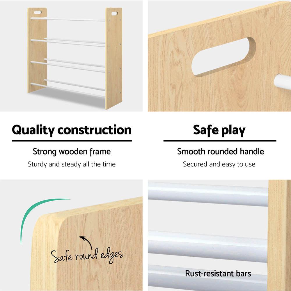 Keezi Kids 12 Bin Storage Unit