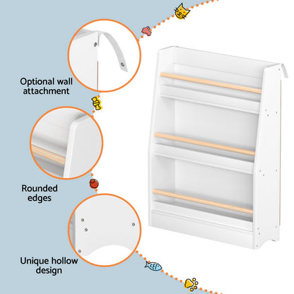 Keezi Kids 3 Tier Bookshelf