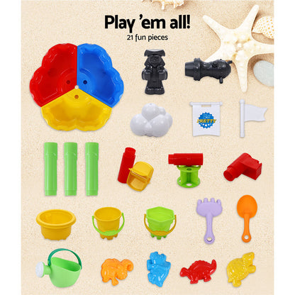 Keezi Kids Sand & Water Table Play Set