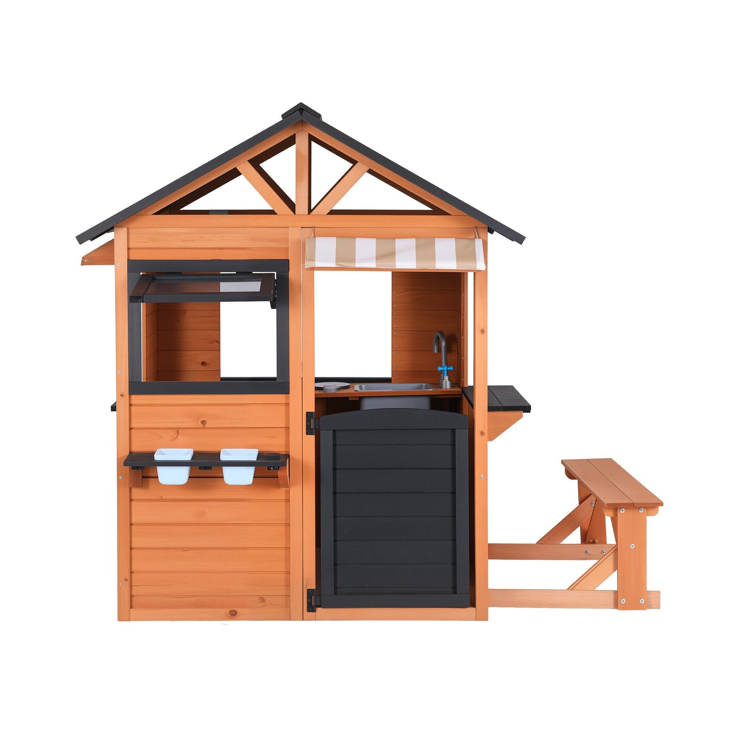 Keezi Kids Wooden Cubby House