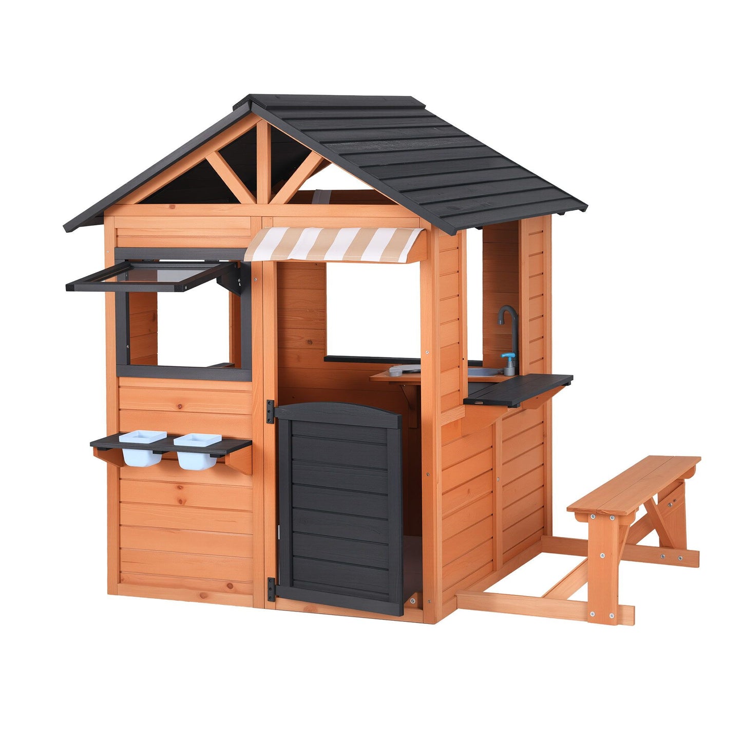Keezi Kids Wooden Cubby House