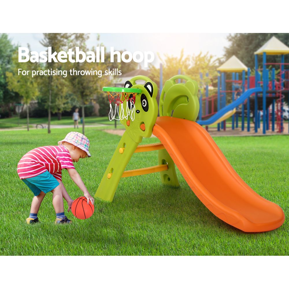 Keezi Kids Panda Playground Slide Set