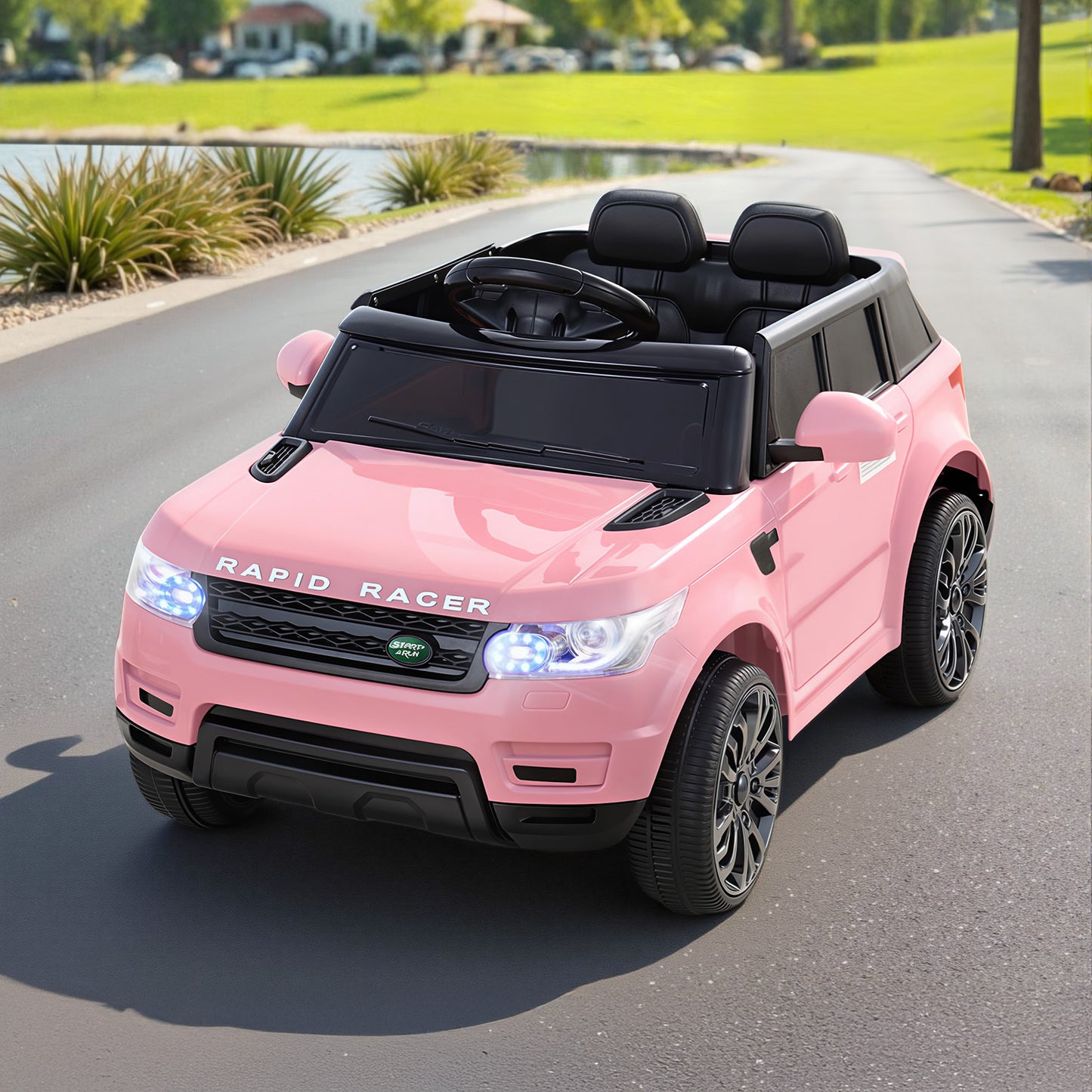 Rigo Kids Electric Ride On Car Pink