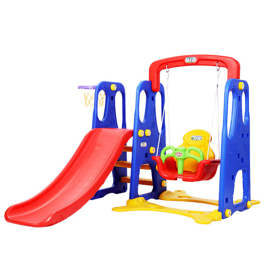 Keezi Kids Swing & Slide Playground Set