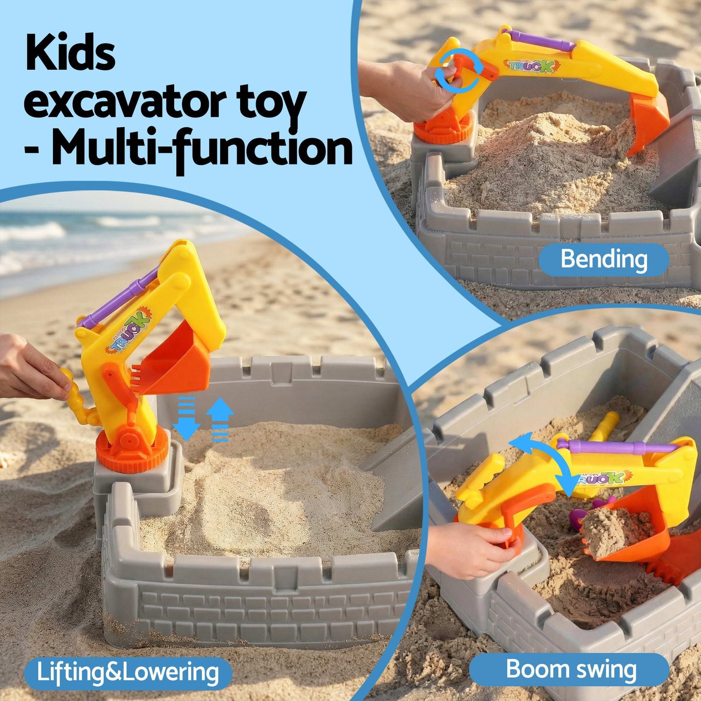 Keezi 2-in-1 Kids Sandpit Water Play Set