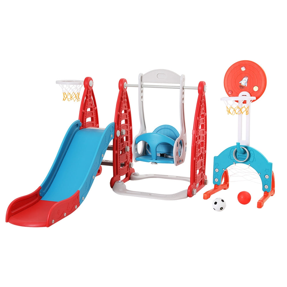 Keezi Kids Indoor Outdoor Swing & Slide Playcentre