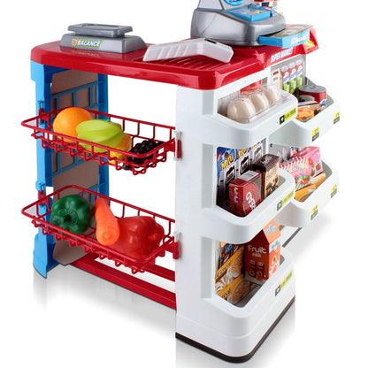 Keezi Kids 24pc Supermarket Playset