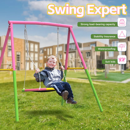 Flying Saucer Swing Set