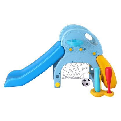 Keezi Kids Slide Set Baseball Basketball Playground