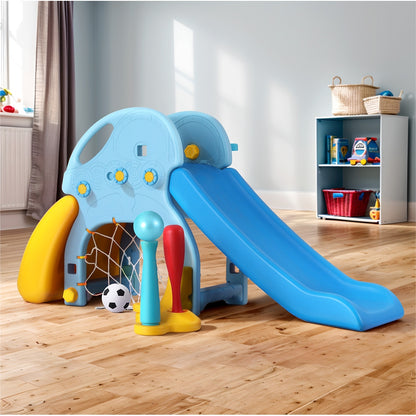 Keezi Kids Slide Set Baseball Basketball Playground